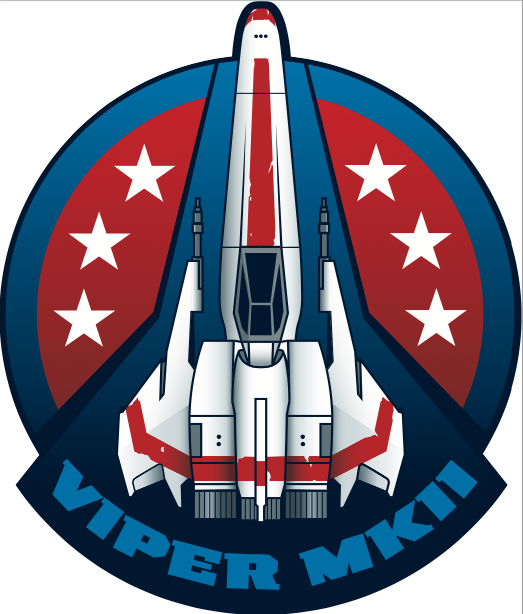 Battlestar Galactica Ship Patch Set (5)