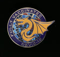 Fully Vaccinated Dragon Pin