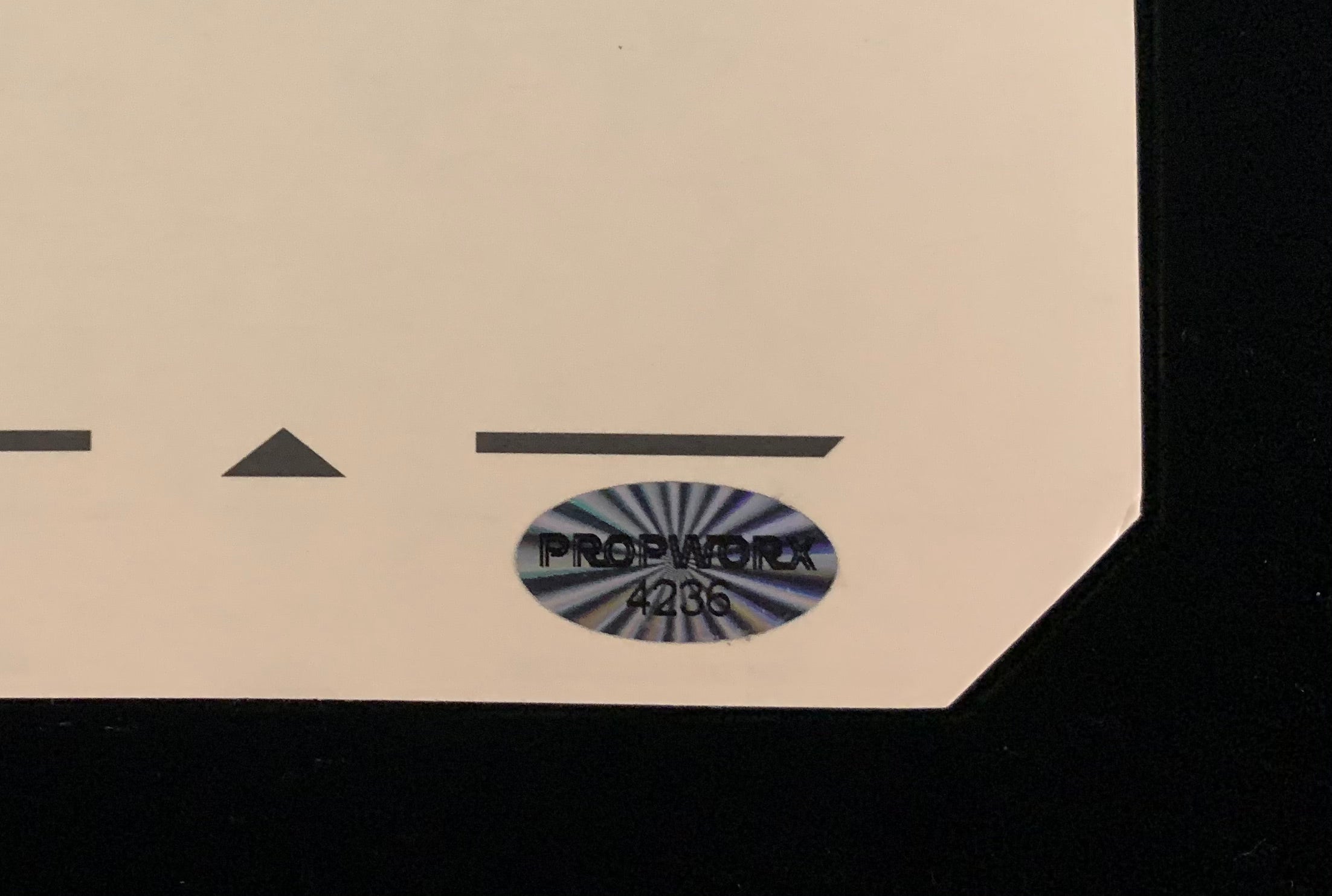 Battlestar Galactica "Baltar" Ballot w/ COA